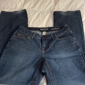 Women’s Sonoma used mid-rise bootcut jeans